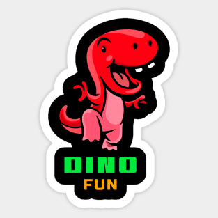 Dino Fun | Cute Baby Sticker